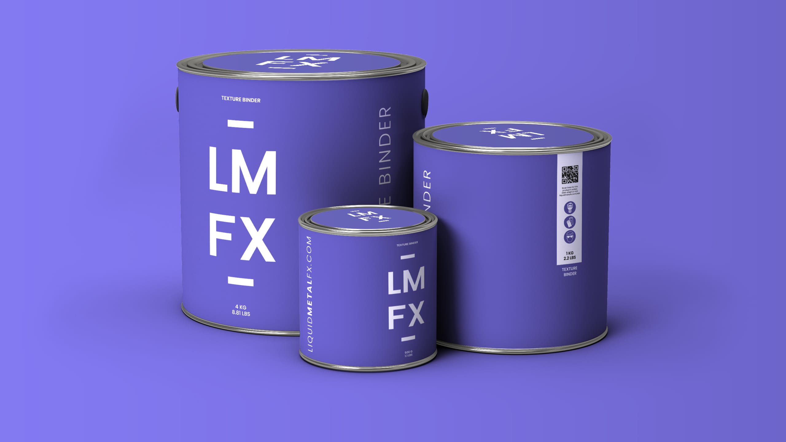 Liquid Metal FX Visual identity, Packaging